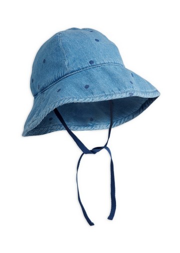 Denim Dots AOP Sun Hat