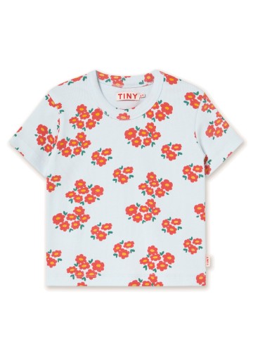 Blossoms Rib SS Tee