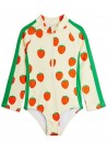 Strawberries AOP LS UV Swimsuit