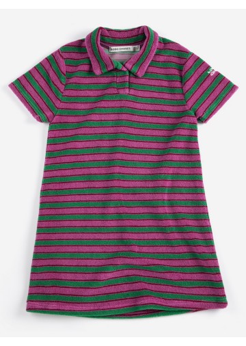 Terry Cloth Polo Dress