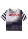 Stripe Cap Tee
