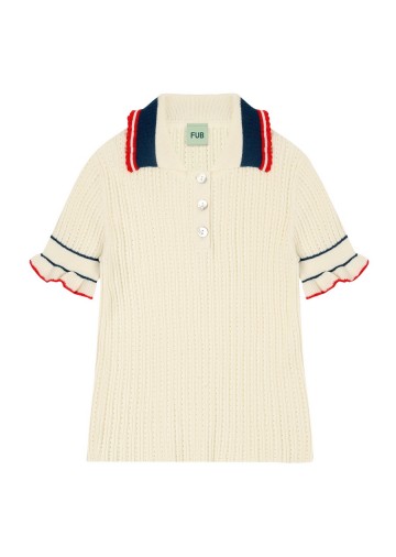 Pointelle Polo