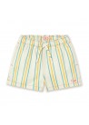 Multicolor Stripes Shorts