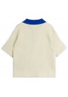Cable Knit Polo Shirt