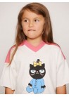 Cat V-neck SP SS Tee