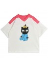 Cat V-neck SP SS Tee