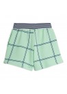Check AOP Panther Patch Sweatshorts