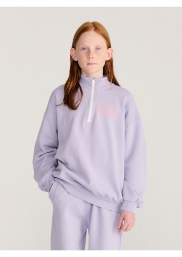 Half Zipped Sweatshirt