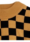 Chess Check Knitted Sweater