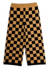 Chess Check Knitted Trousers