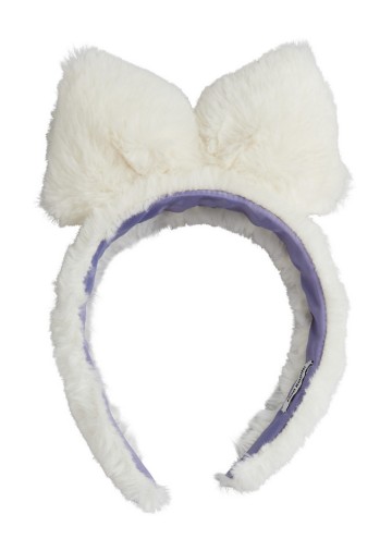 Faux Fur Bow Headband
