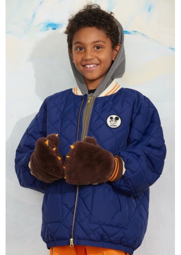 Ritzratz Patch Quilted Puffer Jacket