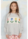 Violas Panel Sweatshirt