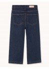 Mini Mushrooms Emb Denim Pants
