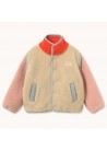 Color Block Sherpa Jacket