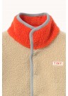 Color Block Sherpa Jacket