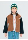 Color Block Sherpa Jacket