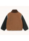 Color Block Sherpa Jacket