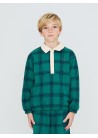 Check Polo Sweatshirt