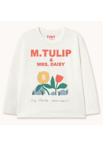 Tulip Daisy Graphic LS Tee