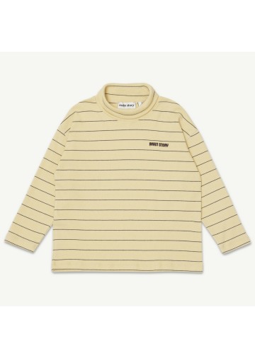 Roll Neck Rib Top