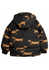 Dog AOP Hooded Puffer Jacket