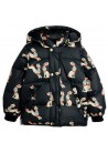 Rabbits AOP Hooded Puffer Jacket