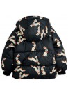 Rabbits AOP Hooded Puffer Jacket