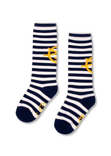 Fine Stripe Wynken Socks