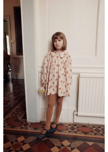 Robe Ample Col Volant