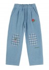 Pantalon Denim Genouillere