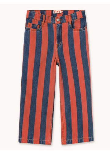 Stripes Denim Pants