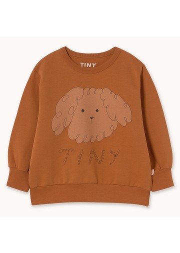 Curly Dog Graphic Sweatshirt