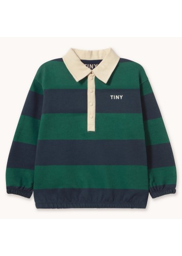 Stripes Polo Sweatshirt